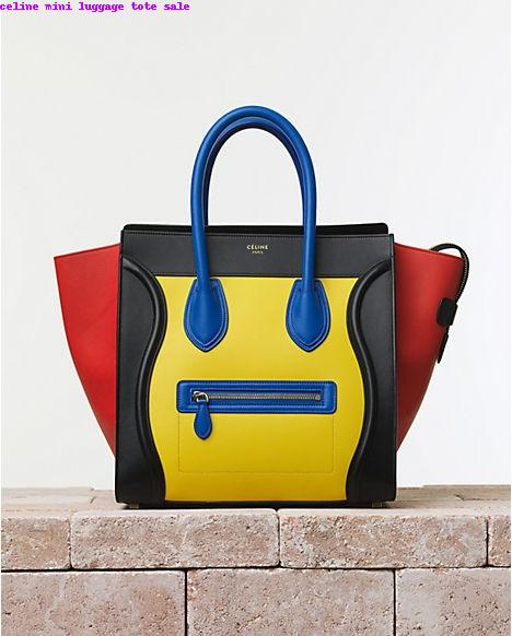 celine mini luggage tote sale